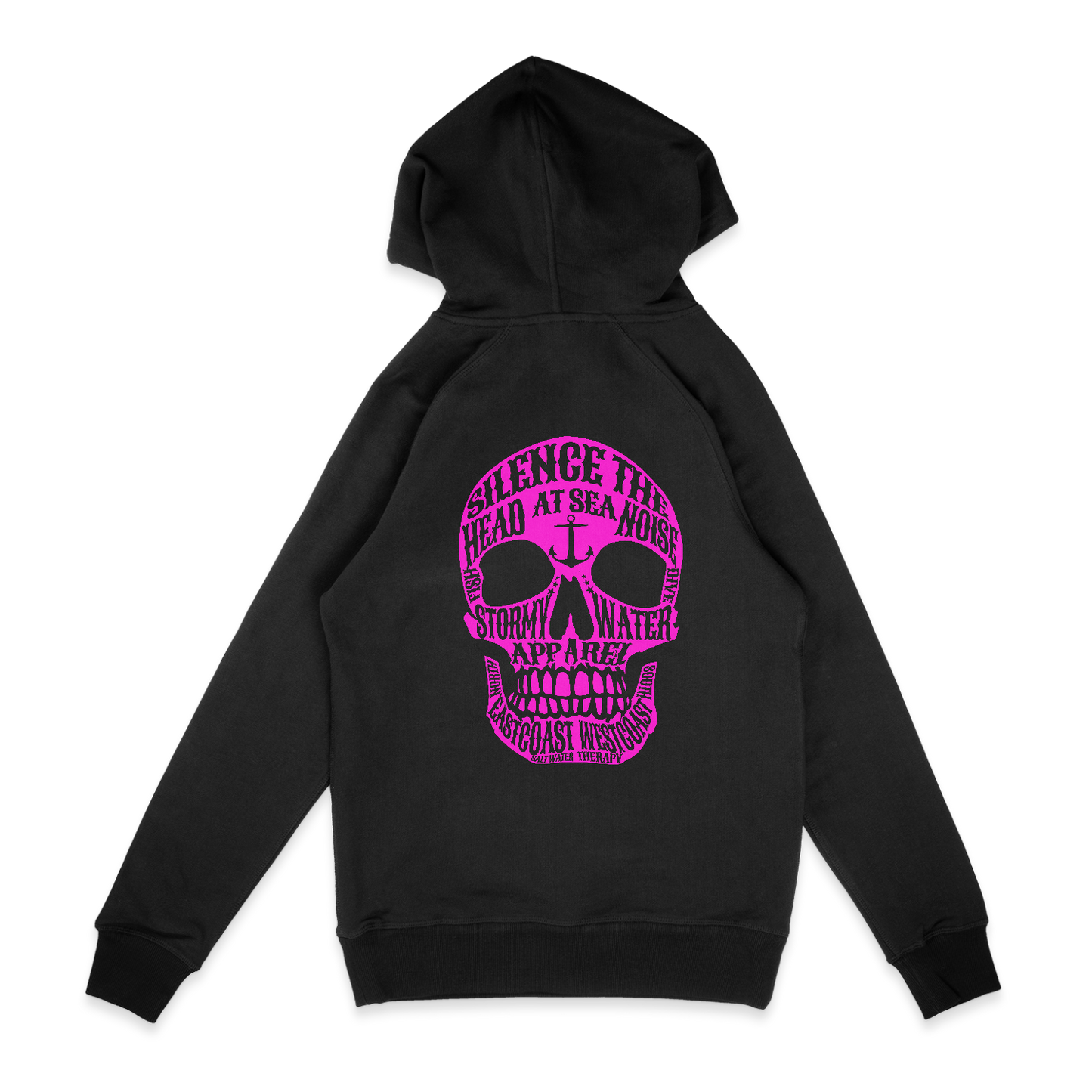 Pink Skull Hoodie